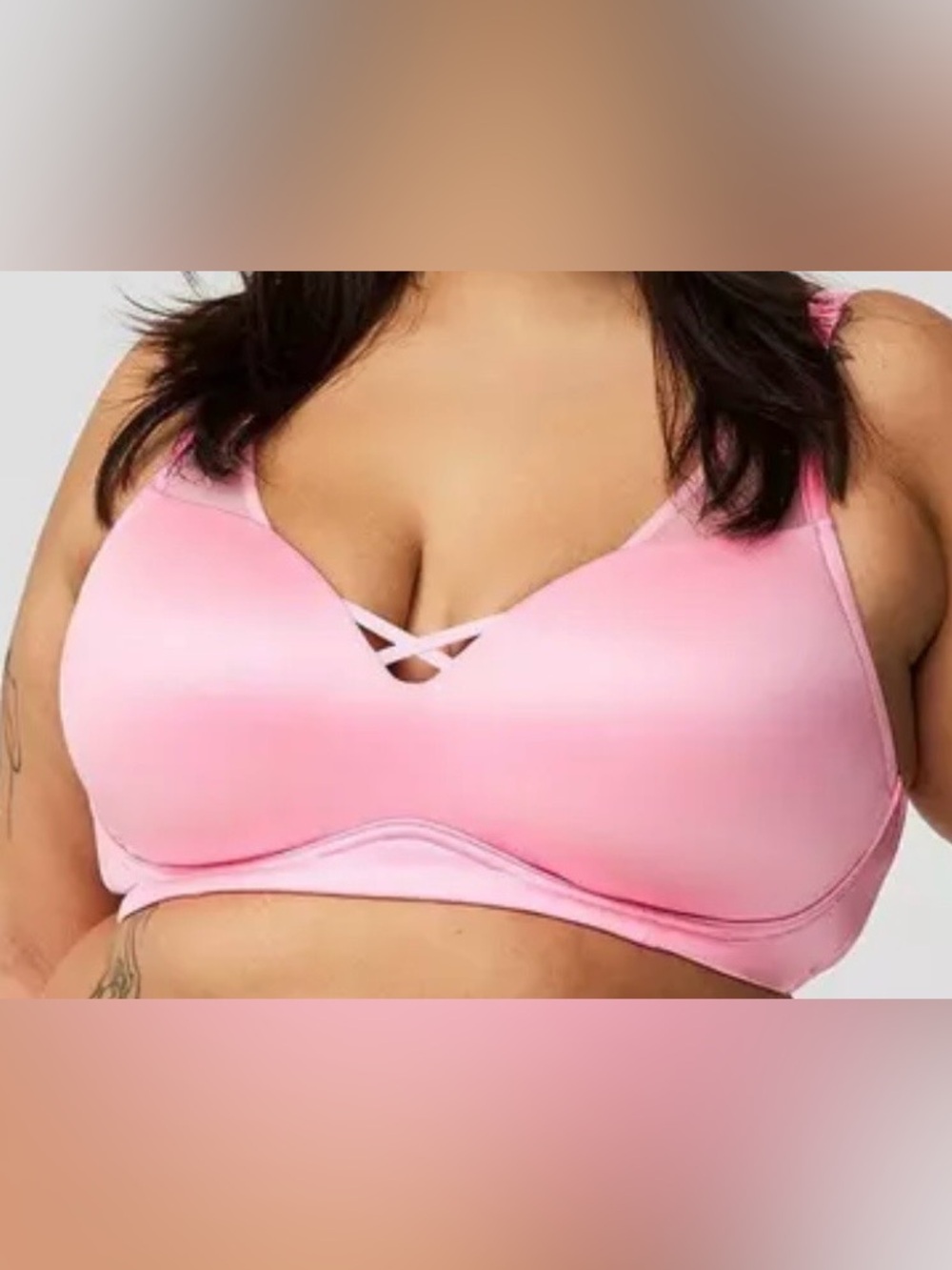 Beautiful Torrid Dream wire free Candy pink bra 42c - Picture 4 of 5